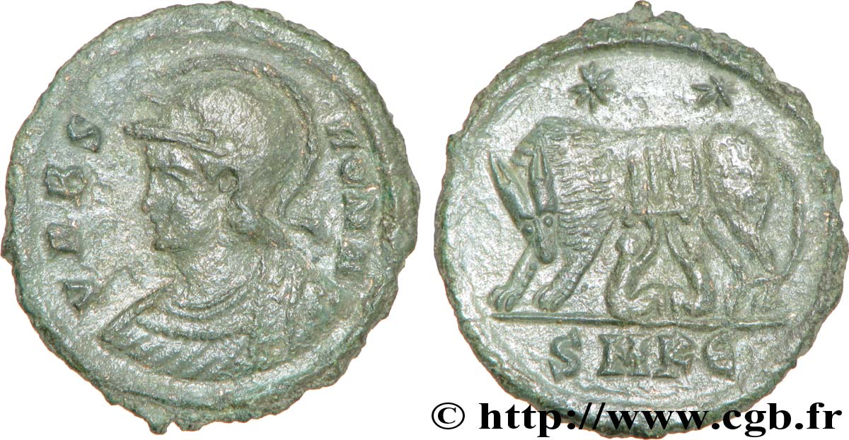 ROME Centenionalis ou nummus TTB/TTB+