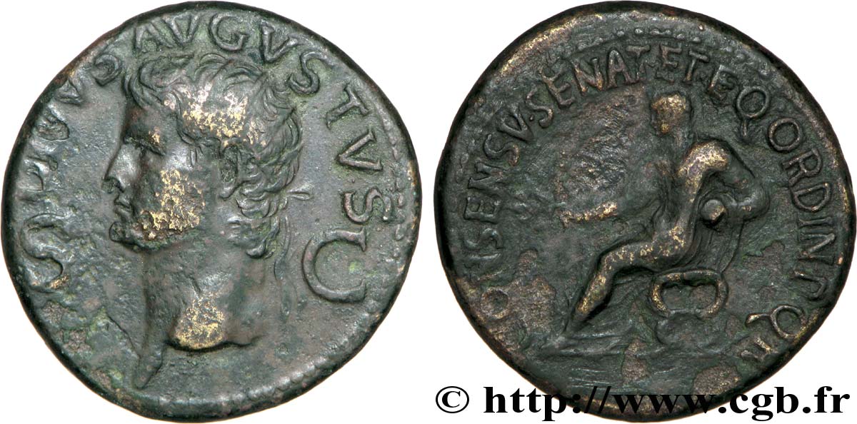 AUGUSTE Dupondius TB+