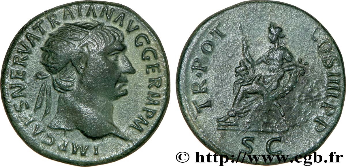 TRAJAN Dupondius TTB+