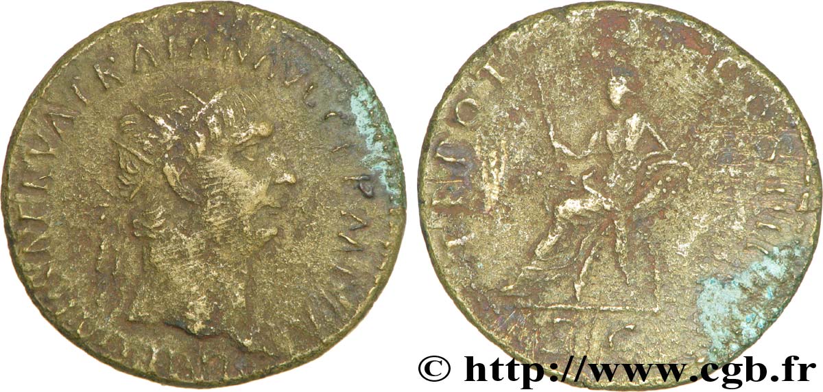 TRAJAN Dupondius TB