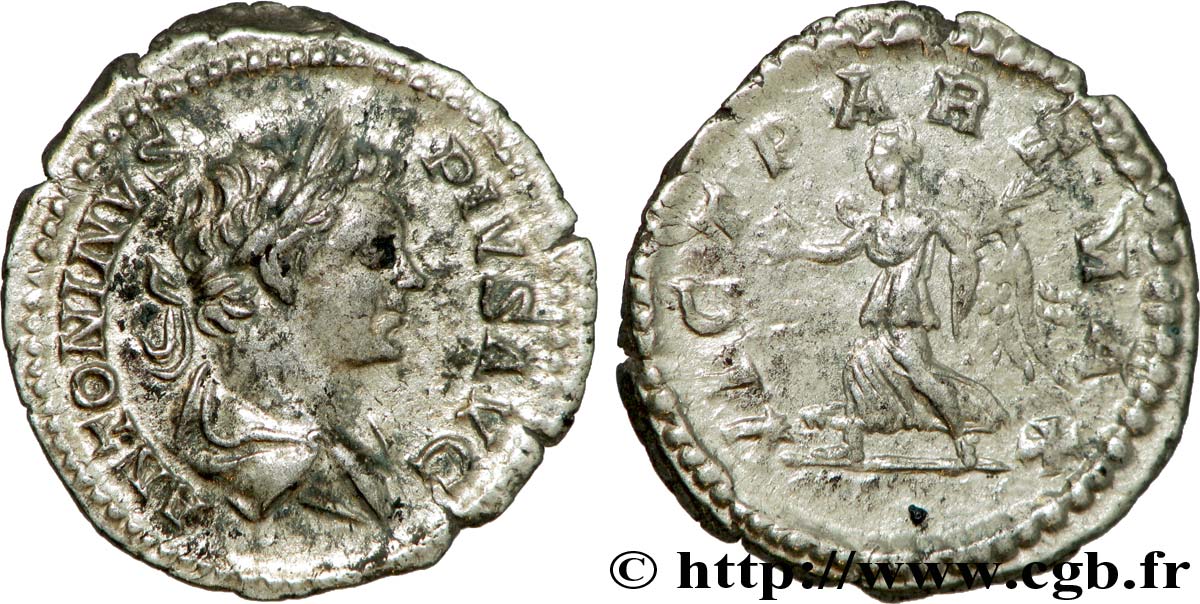 CARACALLA Denier TB+