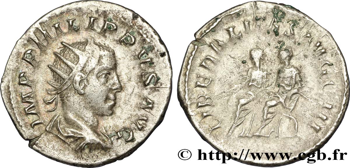 PHILIPPUS II Antoninien fSS