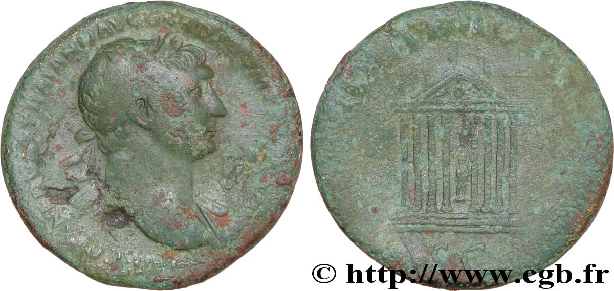 TRAJAN Sesterce TB