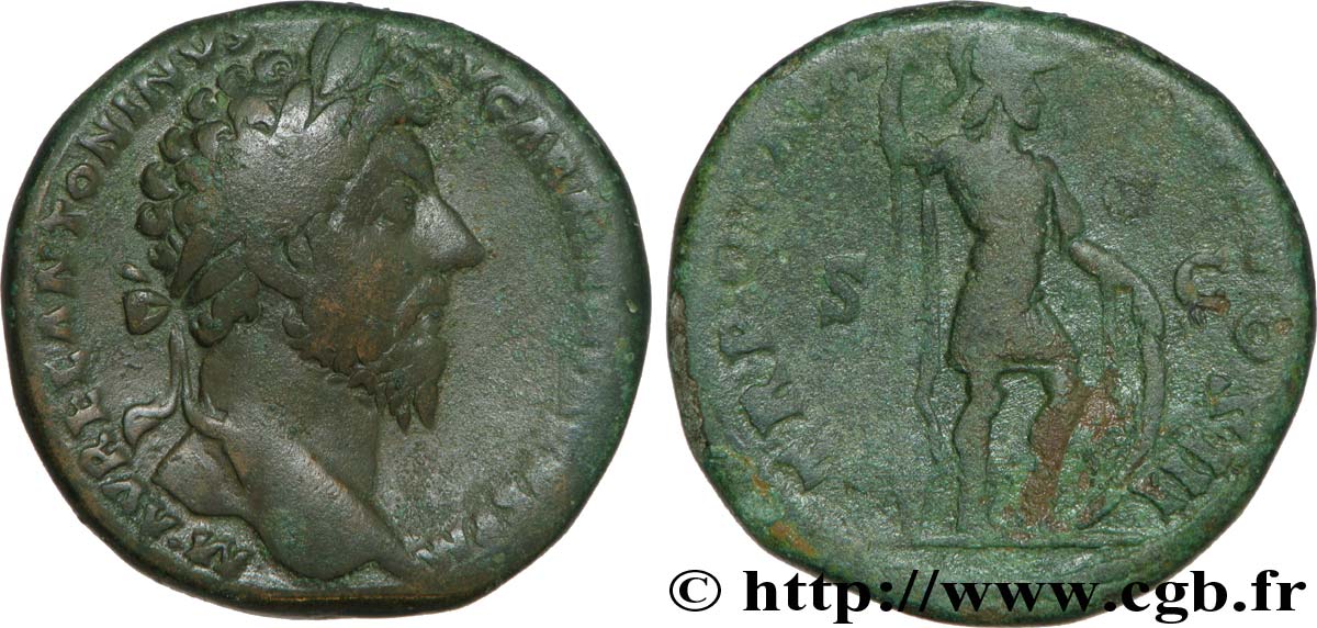 MARC AURÈLE Sesterce TTB/TB