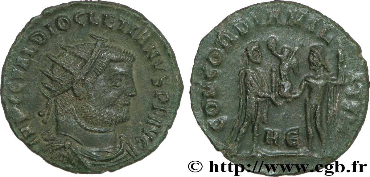 DIOCLECIANO Pseudo ou néo-aurelianus EBC