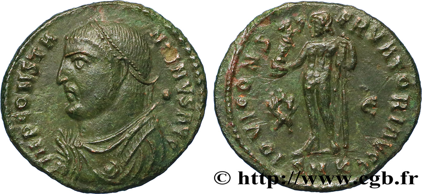 CONSTANTINE I THE GREAT Centenionalis ou nummus XF