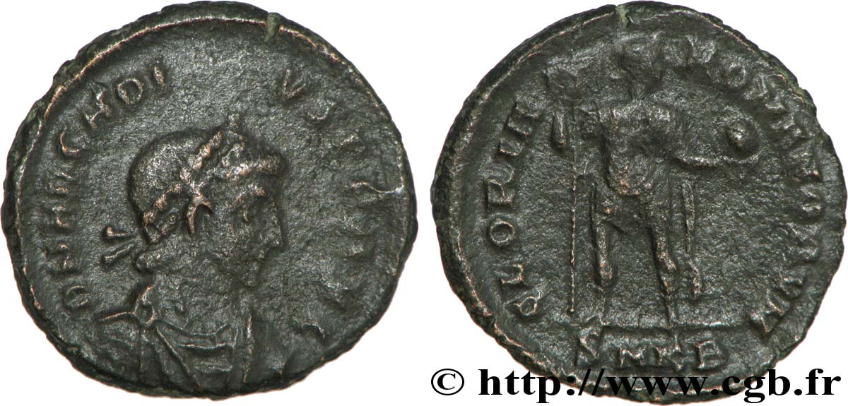 ARCADIUS Maiorina pecunia, (MB, Æ 2) TTB