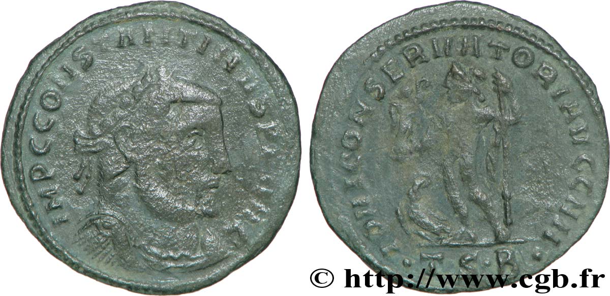 CONSTANTIN Ier LE GRAND Follis ou nummus TB