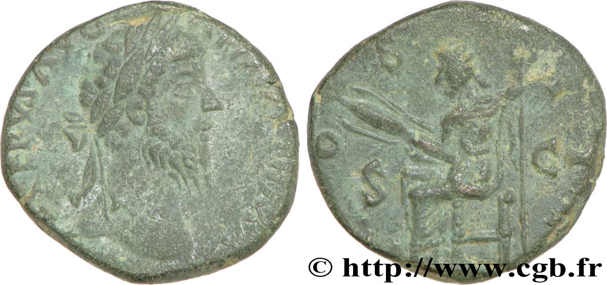 LUCIUS VERUS As XF