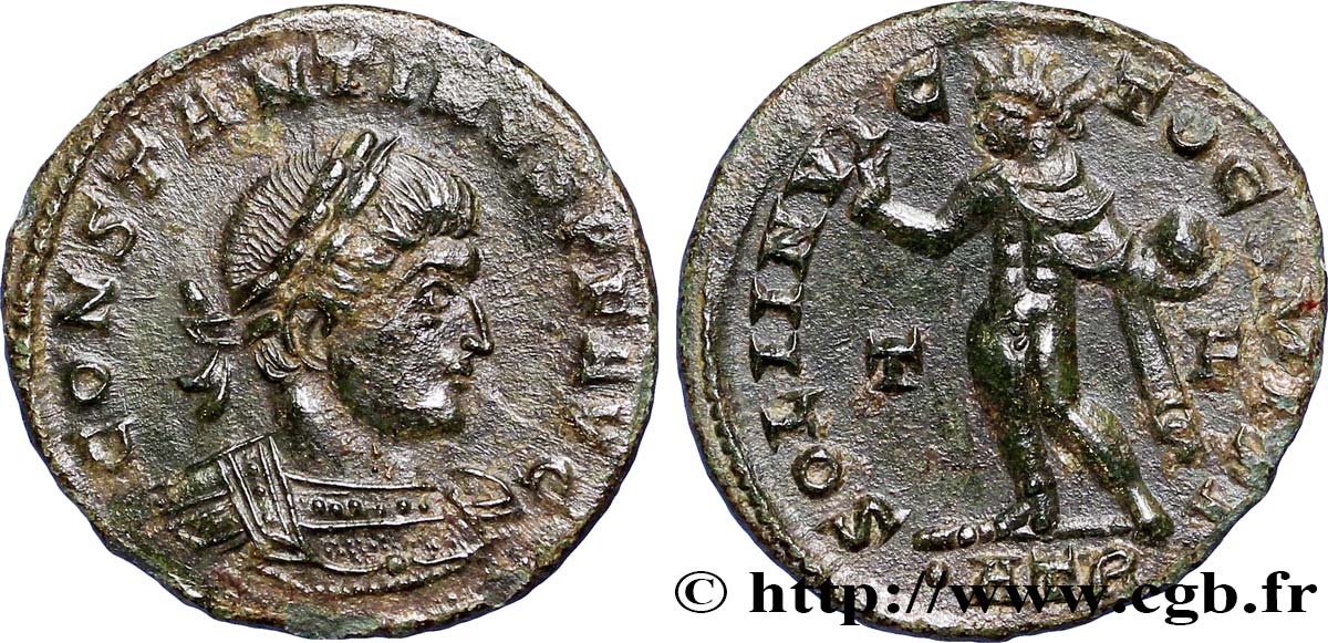 CONSTANTIN Ier LE GRAND Follis ou nummus TTB+