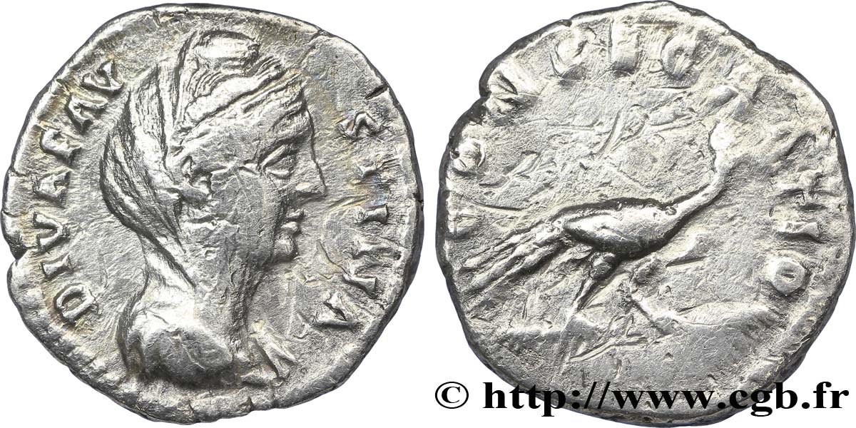 FAUSTINE MÈRE Denier TB+