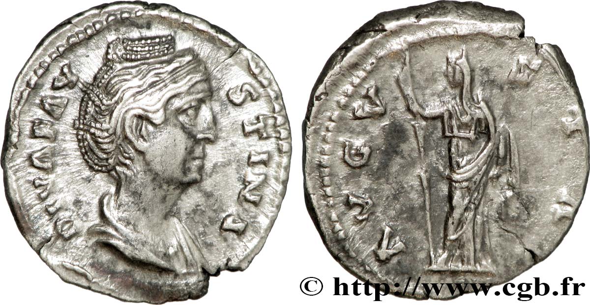 FAUSTINE MÈRE Denier TTB+