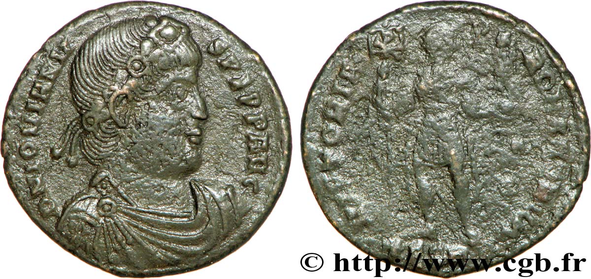 JOVIAN Double maiorina, (GB, Æ 1) XF/VF