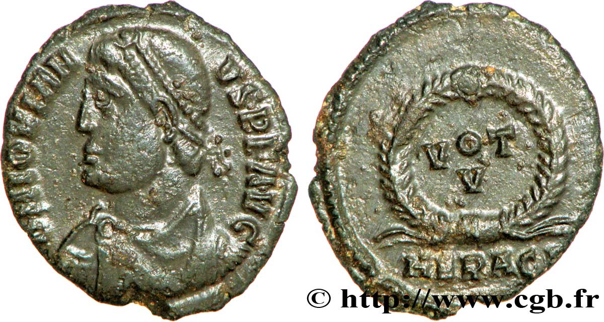 JOVIEN Maiorina ou nummus, (PB, Æ 3) SUP