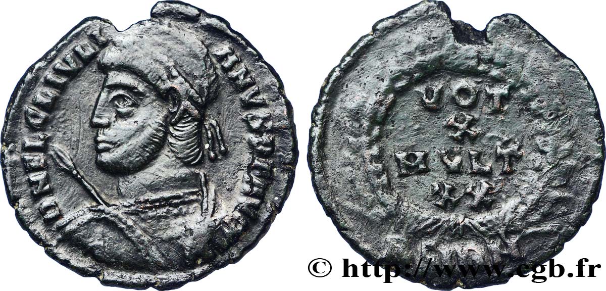 JULIEN II LE PHILOSOPHE Maiorina ou nummus, (PB, Æ 3) TTB+