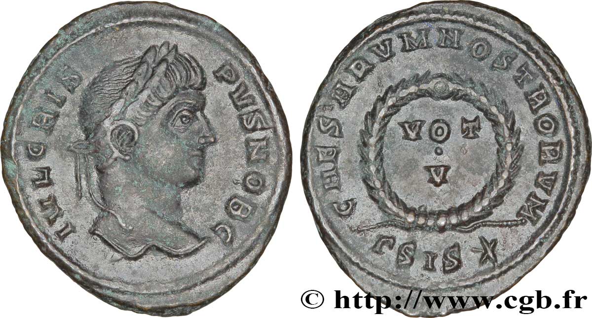 CRISPUS Centenionalis ou nummus SUP