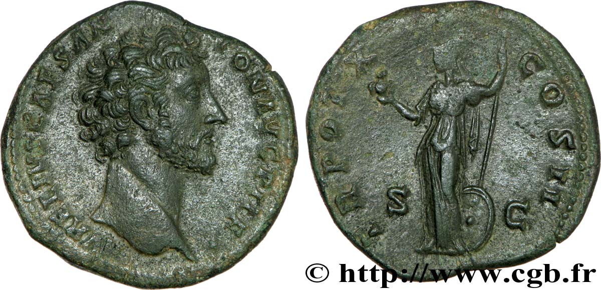 MARCUS AURELIUS Sesterce VZ/fVZ