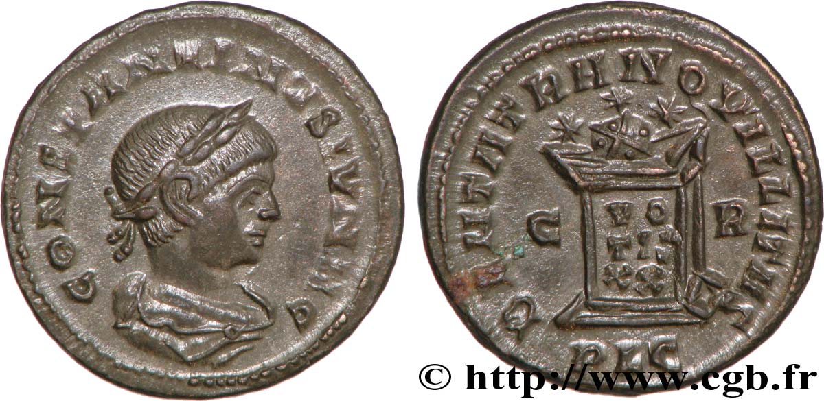 CONSTANTIN II Centenionalis ou nummus FDC