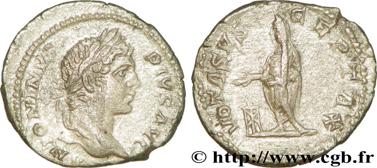 CARACALLA Denier TB+