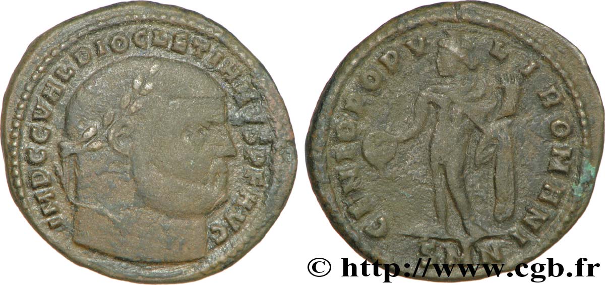 DIOCLÉTIEN Follis ou nummus TB+