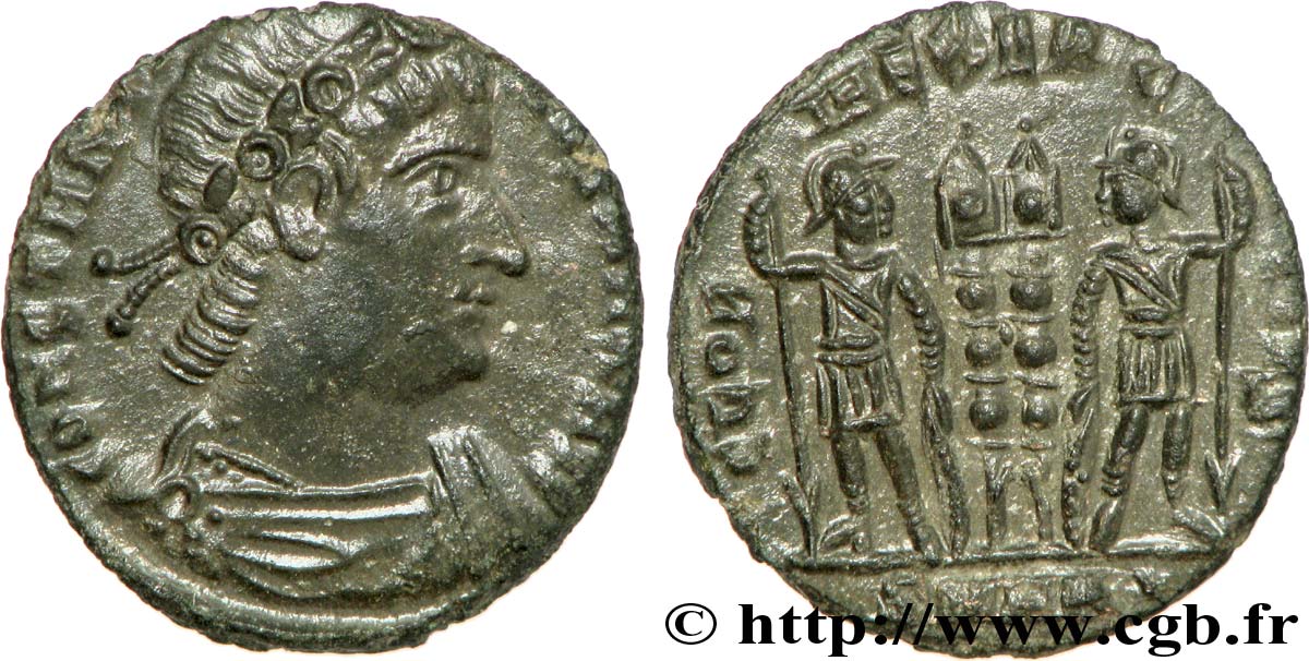 CONSTANTIN Ier LE GRAND Centenionalis ou nummus SUP