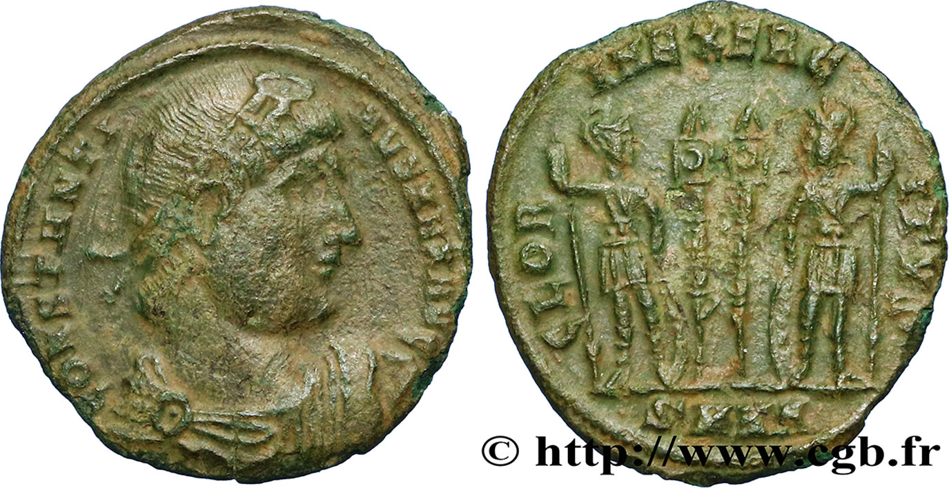 CONSTANTINE I THE GREAT Centenionalis ou nummus VF