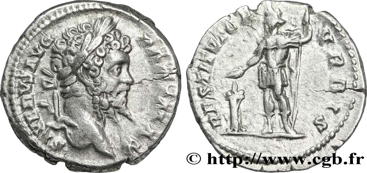 SEPTIMIO SEVERO Denier MBC