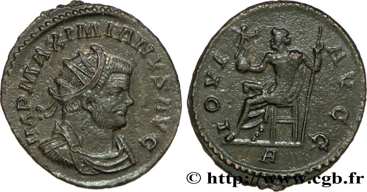 MAXIMIEN HERCULE Aurelianus TTB+