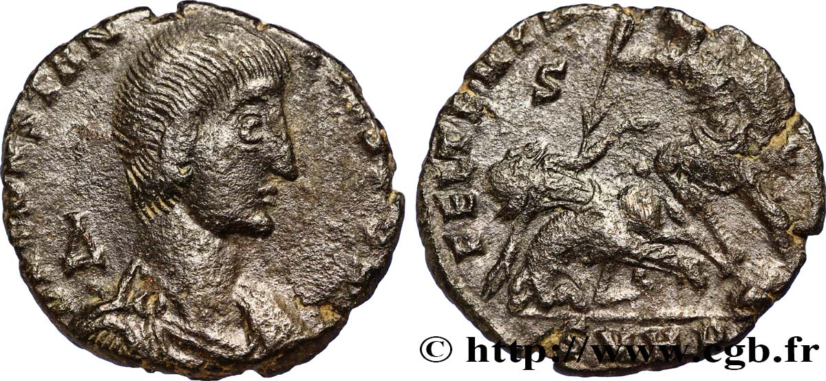 CONSTANCE GALLE Maiorina, (MB, Æ 2) TTB+