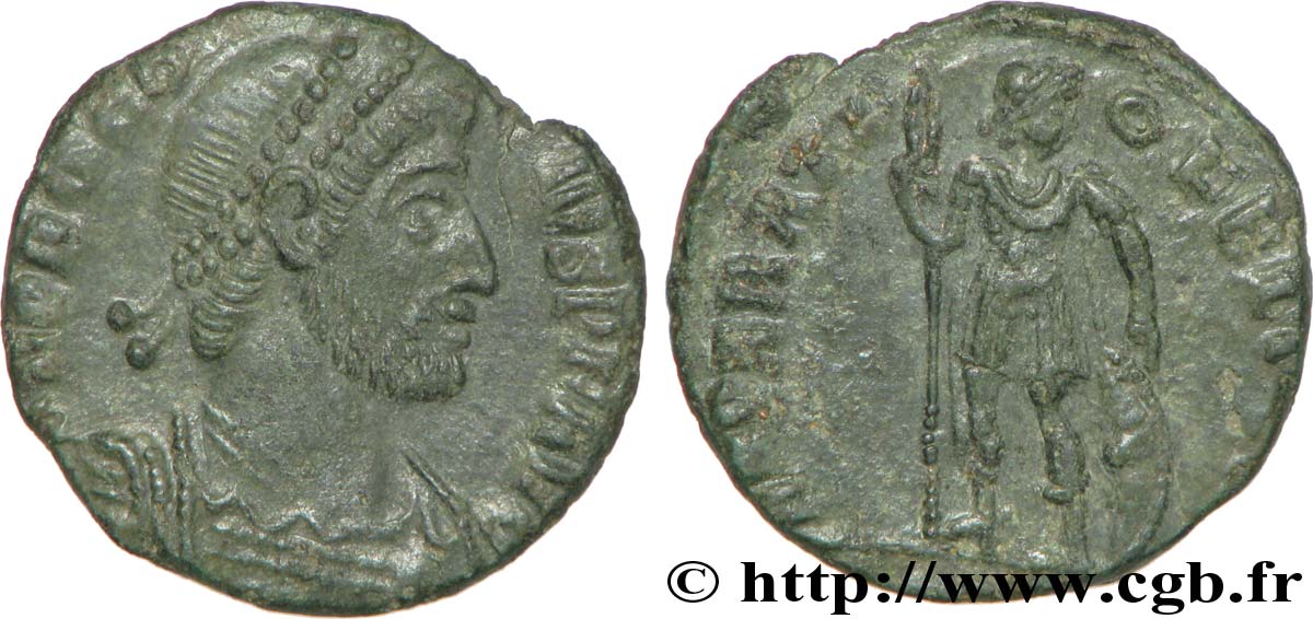 PROCOPE Maiorina ou nummus, (PB, Æ 3) TTB+