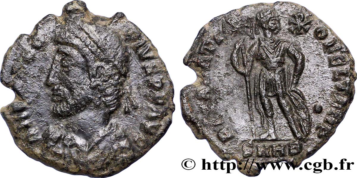 PROCOPE Maiorina ou nummus, (PB, Æ 3) TTB