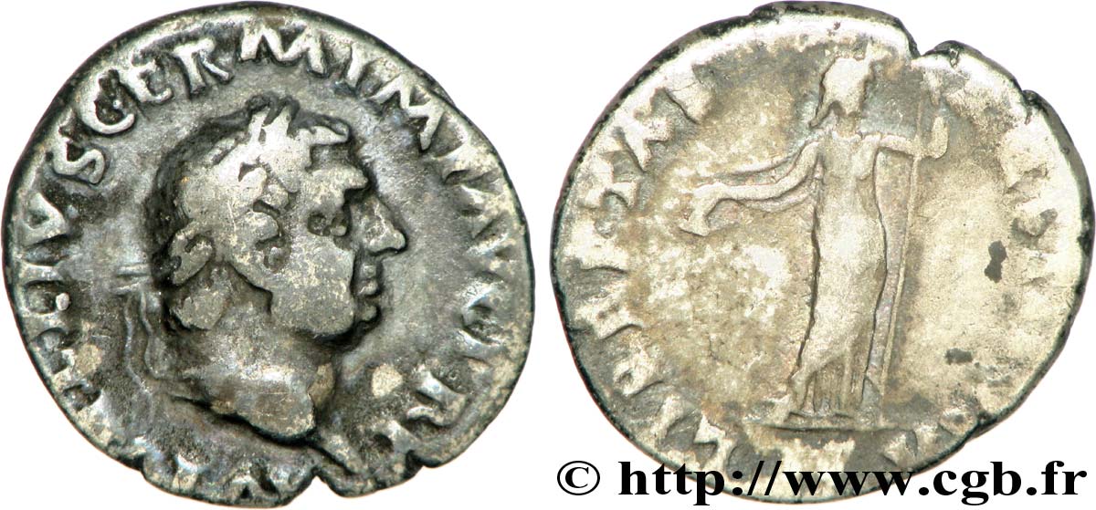 VITELLIUS Denier TB+/TB