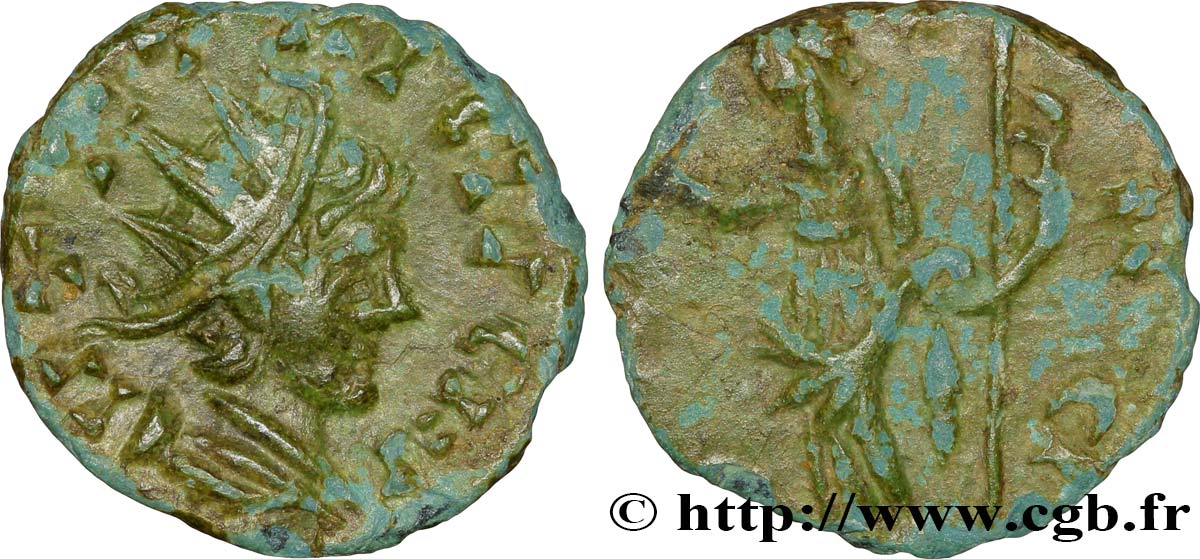TETRICUS II Antoninien, imitation AU