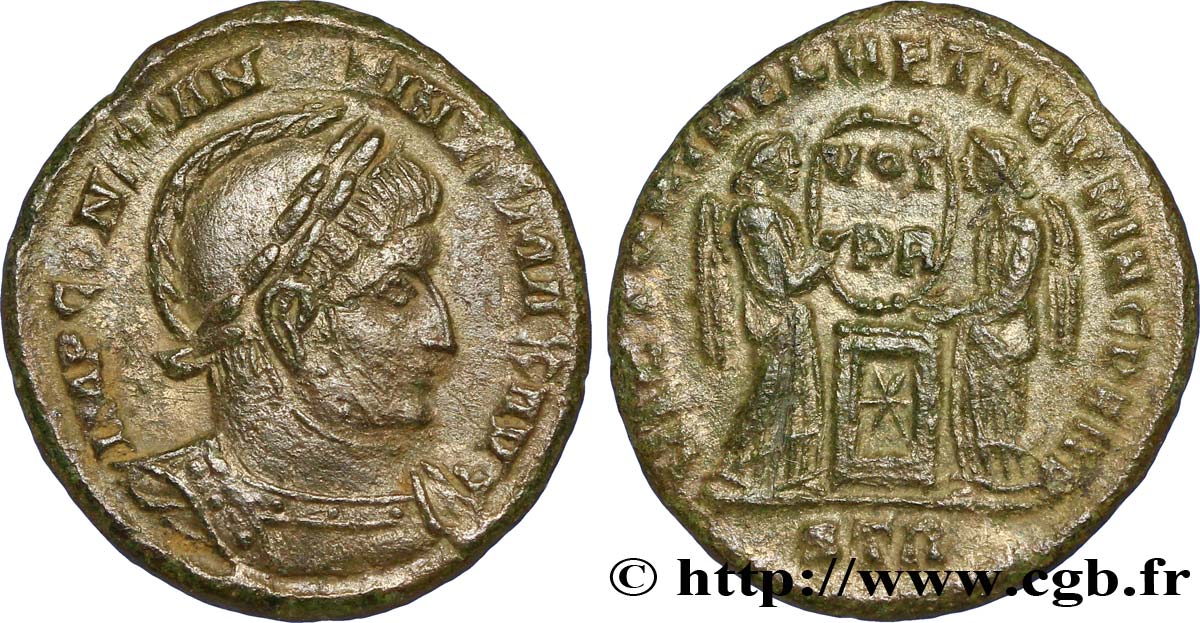 CONSTANTINE I THE GREAT Centenionalis ou nummus AU