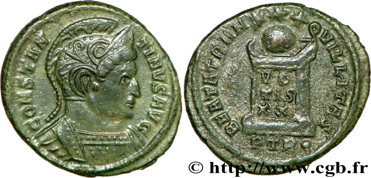 CONSTANTINE I THE GREAT Centenionalis ou nummus AU