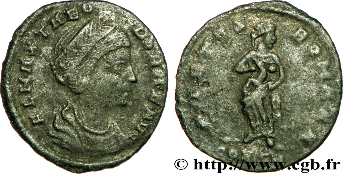 THÉODORA Centenionalis ou nummus TB+
