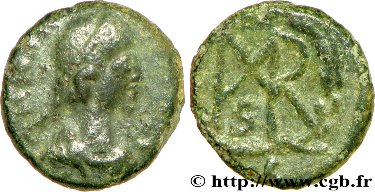 MARCIEN Nummus, (PBQ ou Æ 4) TB+