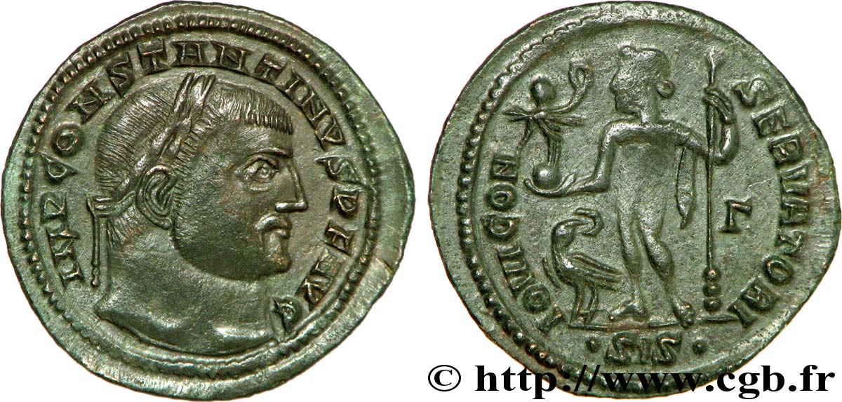 CONSTANTINE I THE GREAT Follis ou nummus MS/AU