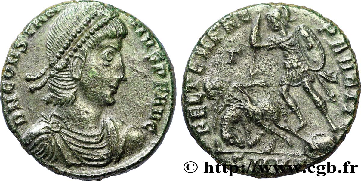 CONSTANCE II Maiorina, (MB, Æ 2) SUP/TTB+