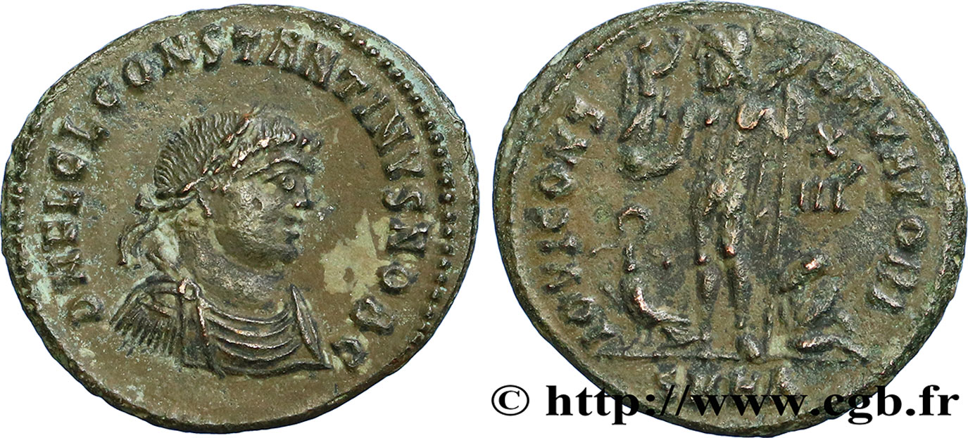 CONSTANTINE II Follis ou nummus brm_205603 Roman coins
