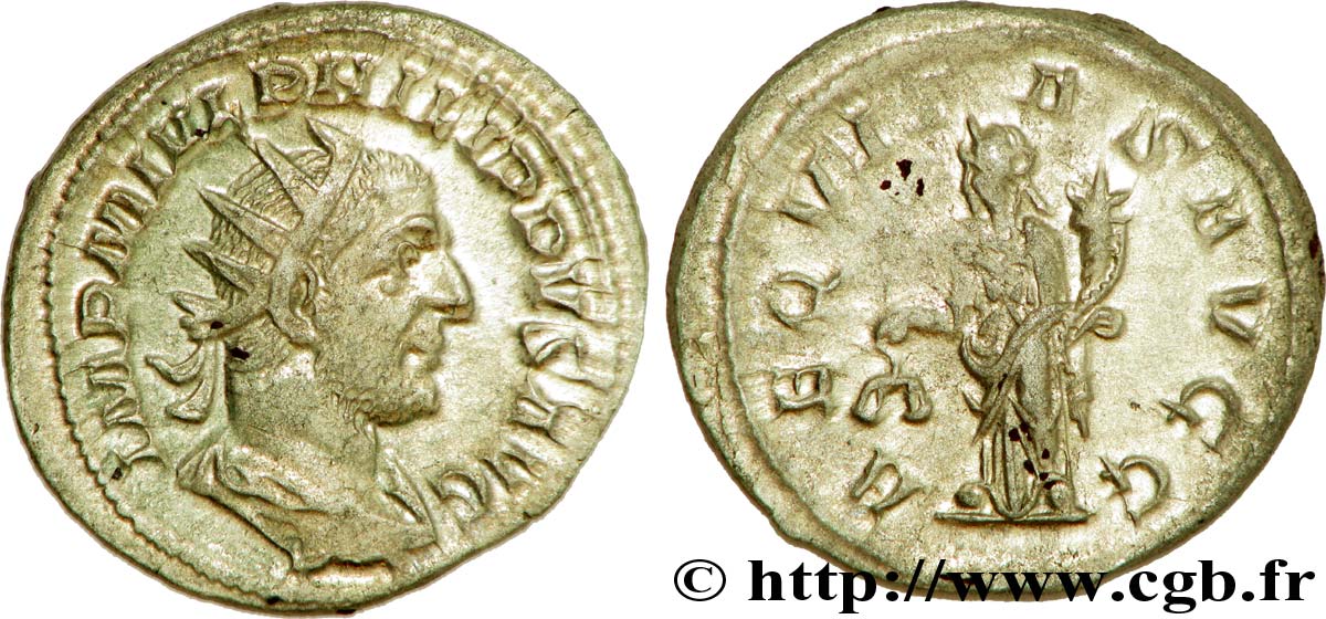 PHILIPPE Ier L&nbsp;ARABE Antoninien TTB+