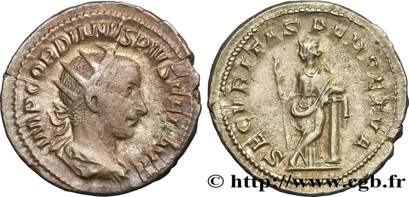 GORDIANUS III Antoninien fSS/SS