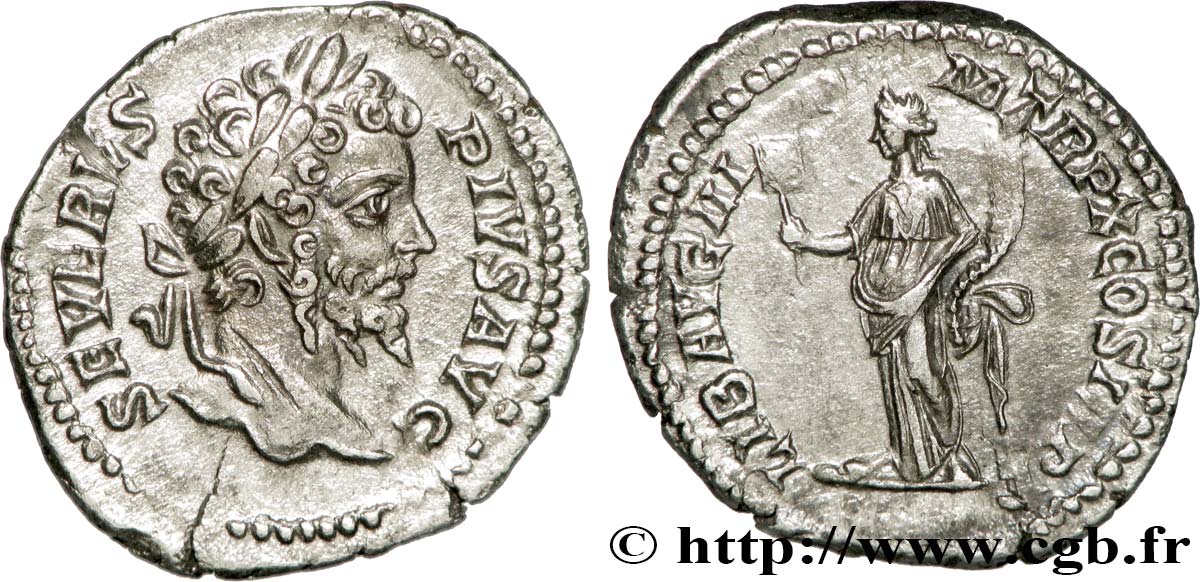 SEPTIME SÉVÈRE Denier SUP