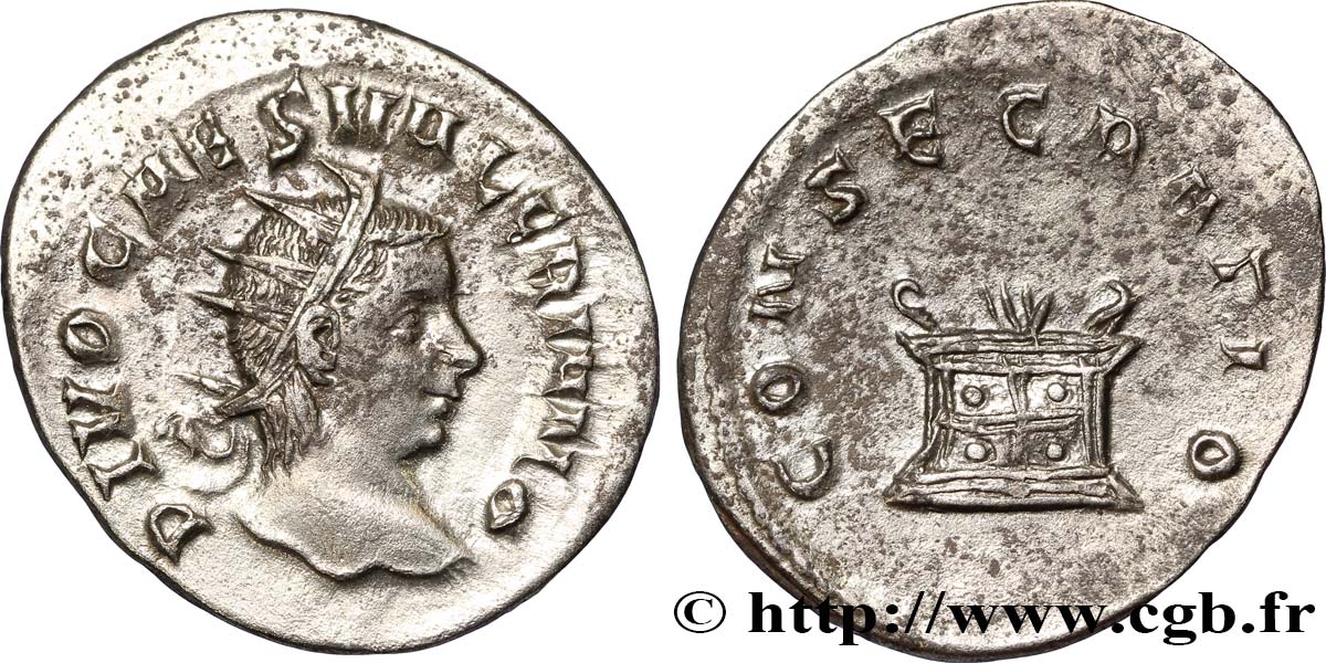 VALÉRIEN II Antoninien TTB+