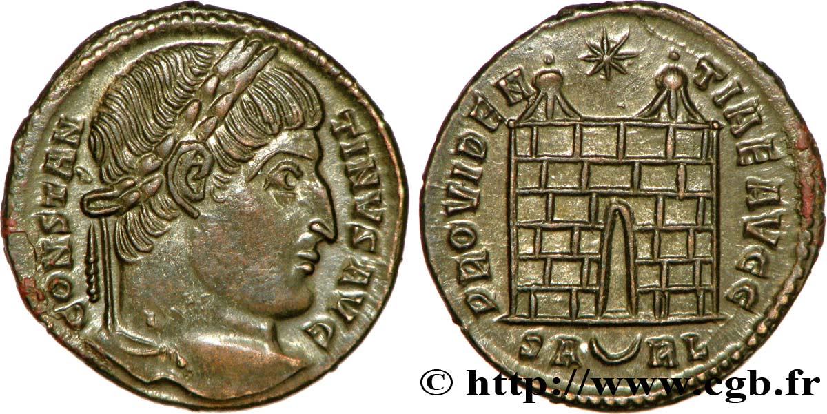 CONSTANTIN Ier LE GRAND Centenionalis ou nummus FDC
