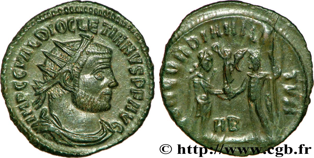 DIOCLETIAN Pseudo ou néo-aurelianus MS