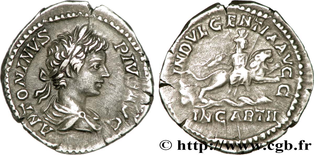 CARACALLA Denier SUP/TTB
