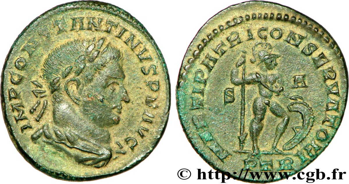 CONSTANTIN Ier LE GRAND Follis ou nummus TTB+