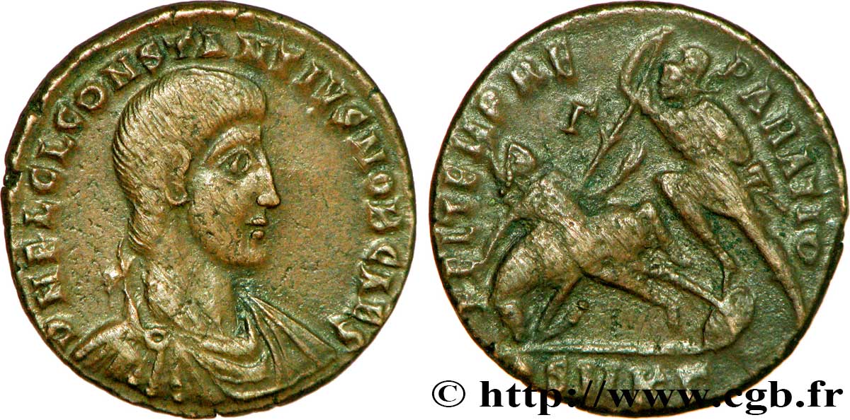 CONSTANCE GALLE Maiorina (MB, Æ 2) TTB+