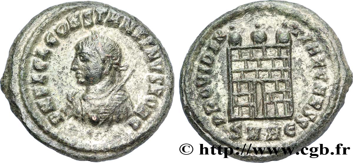CONSTANTINE II Centenionalis ou nummus MS